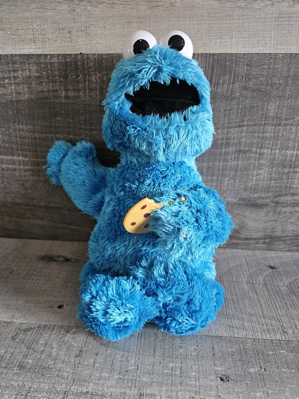 Fisher-Price Sesame Street 15" Cookie Monster W/Cookie Plush 2017 Talks